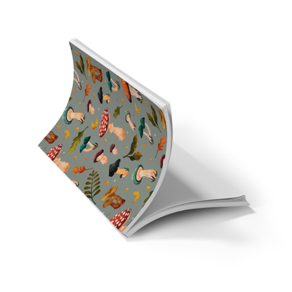 Mushroom Garden Classic Layflat Journal Notebook