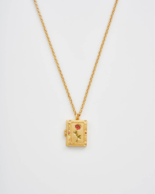 Diary Locket Necklace