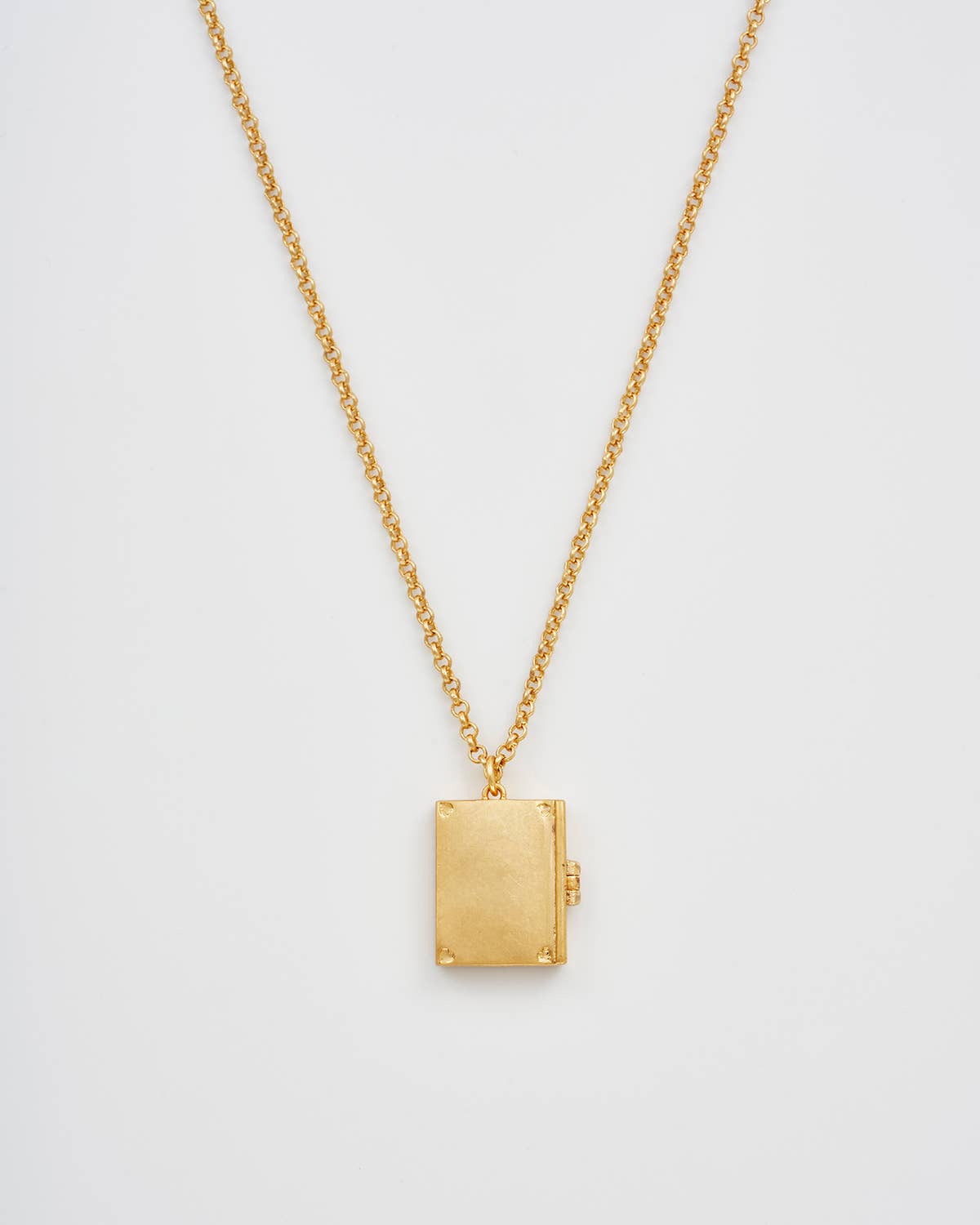 Diary Locket Necklace