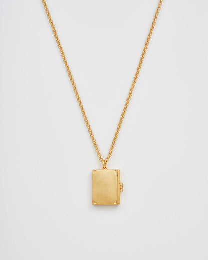 Diary Locket Necklace