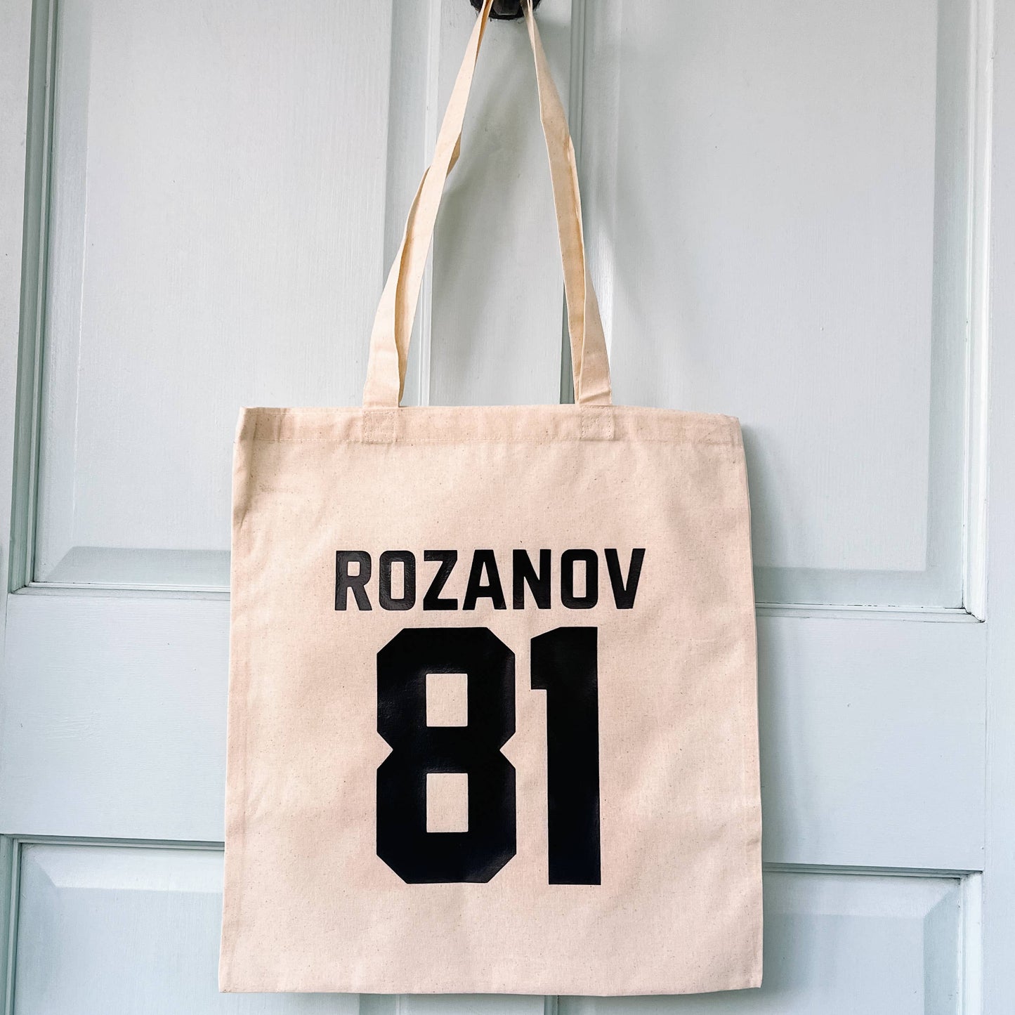 Rozanov & Hollander - Heated Rivalry Canvas Tote Bag
