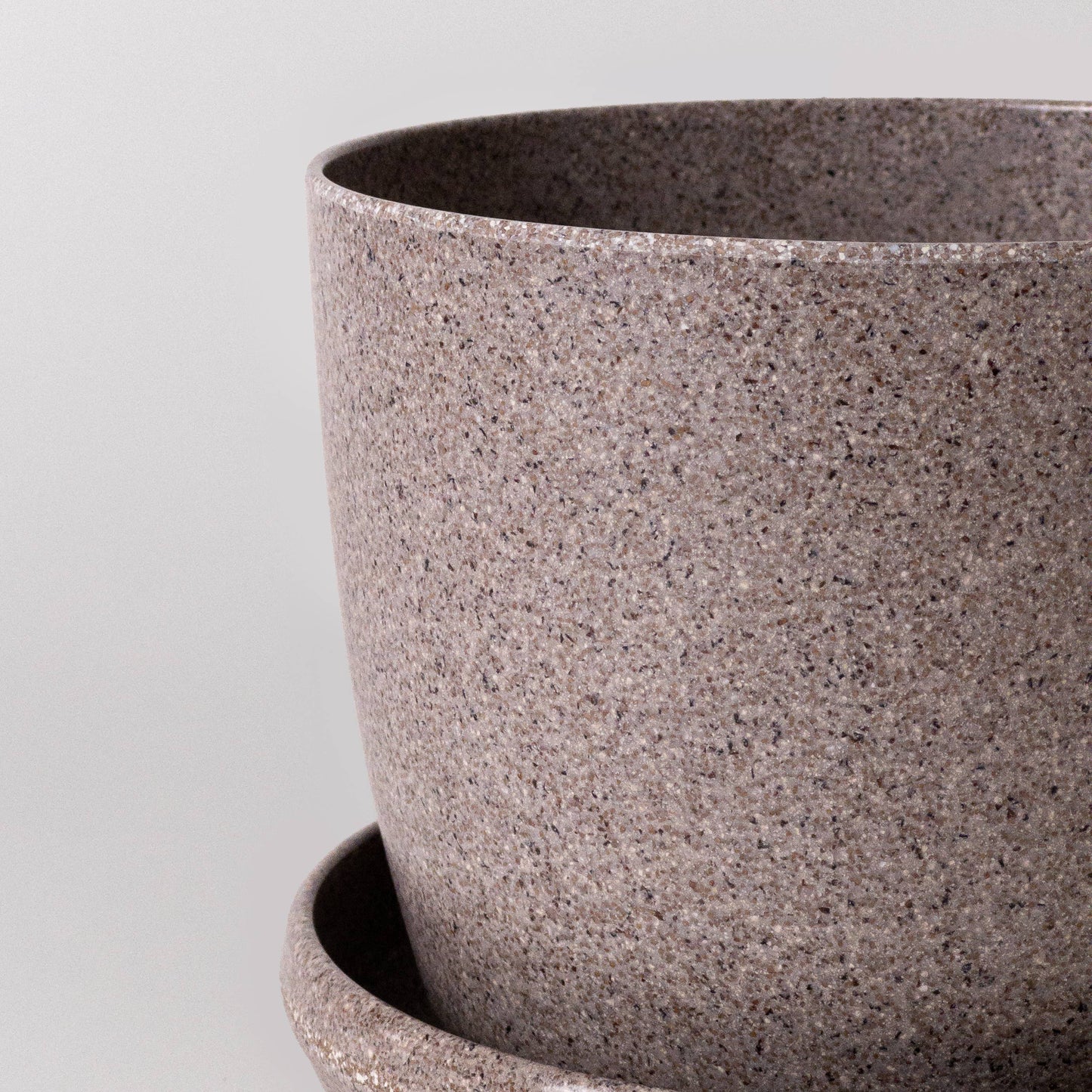 5" Planter : Coffee Bean Husk