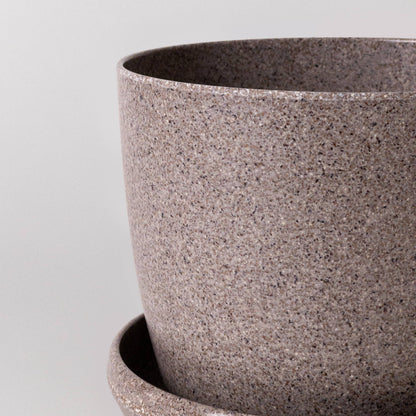 5" Planter : Coffee Bean Husk
