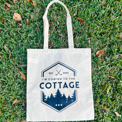 I'm Coming to the Cottage - Heated Rivalry Tote Bag