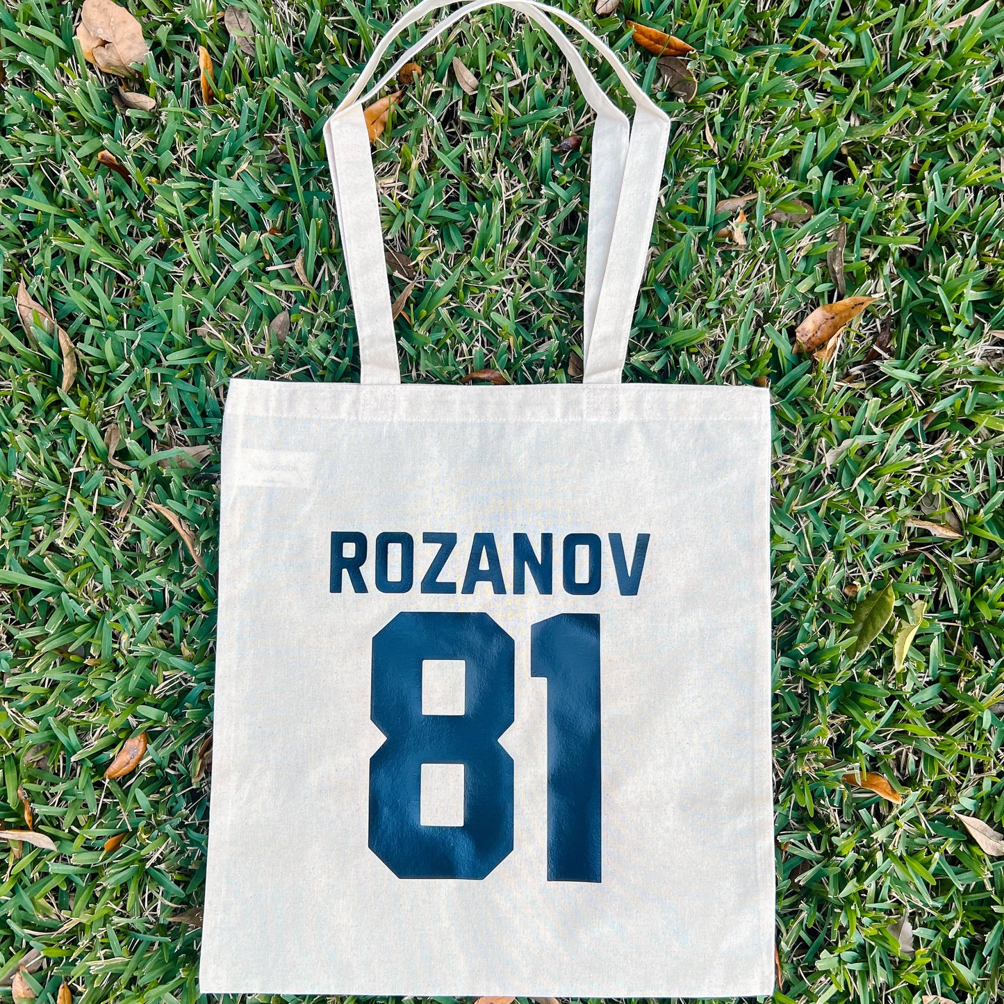 Rozanov & Hollander - Heated Rivalry Canvas Tote Bag