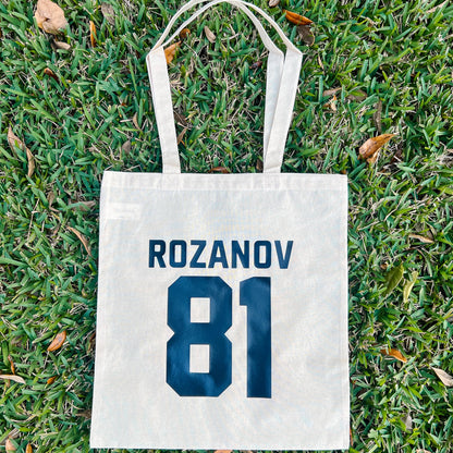 Rozanov & Hollander - Heated Rivalry Canvas Tote Bag