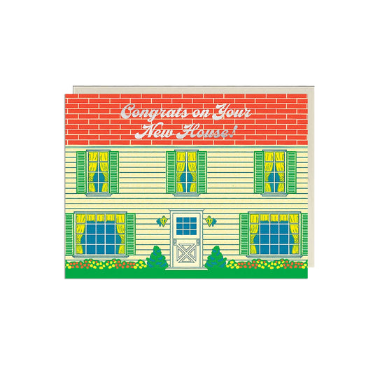 New House (Brick) Card