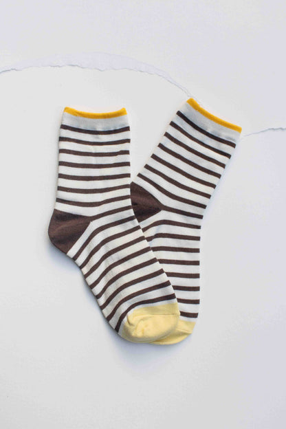 Classic Stripe Cotton Socks