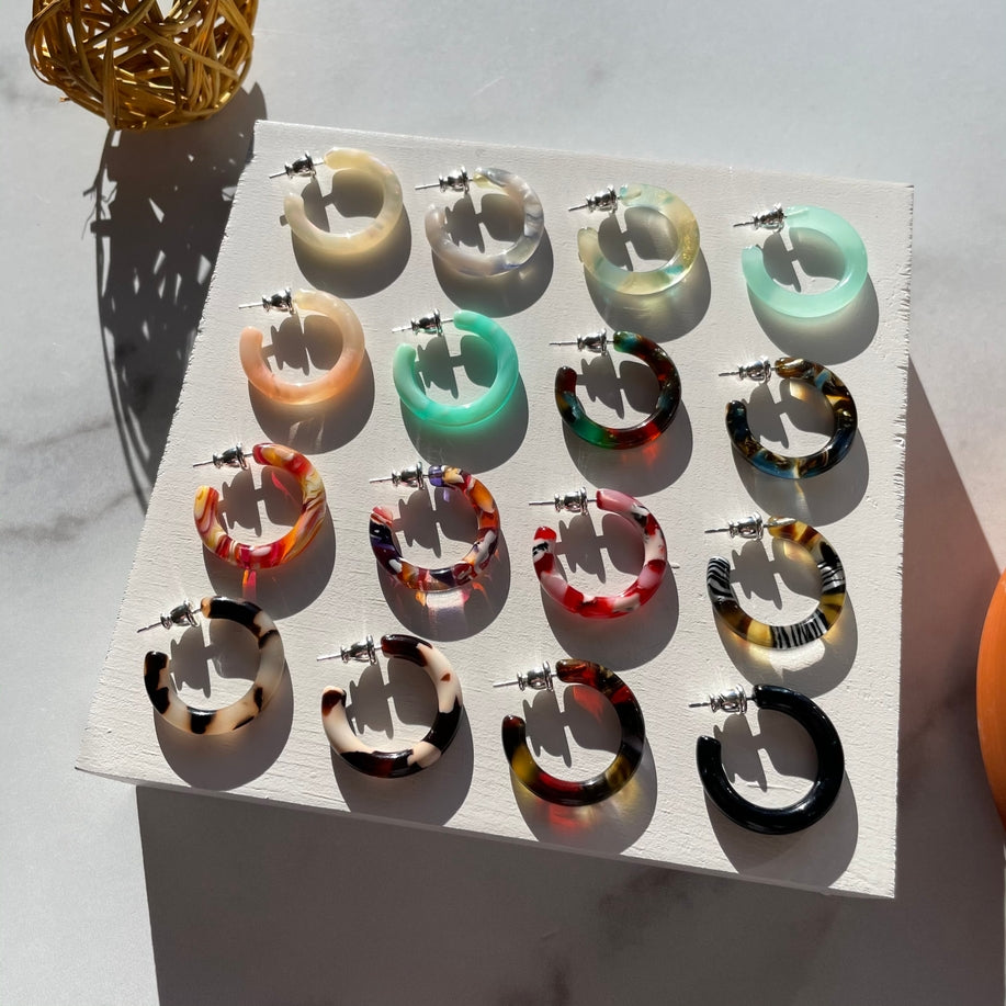 Huggie Hoops - 1"