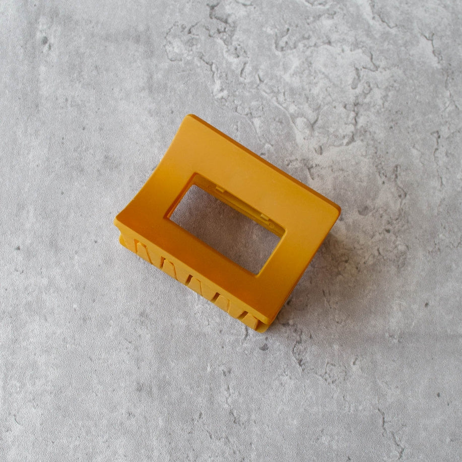 Rectangle Matte Hair Claw
