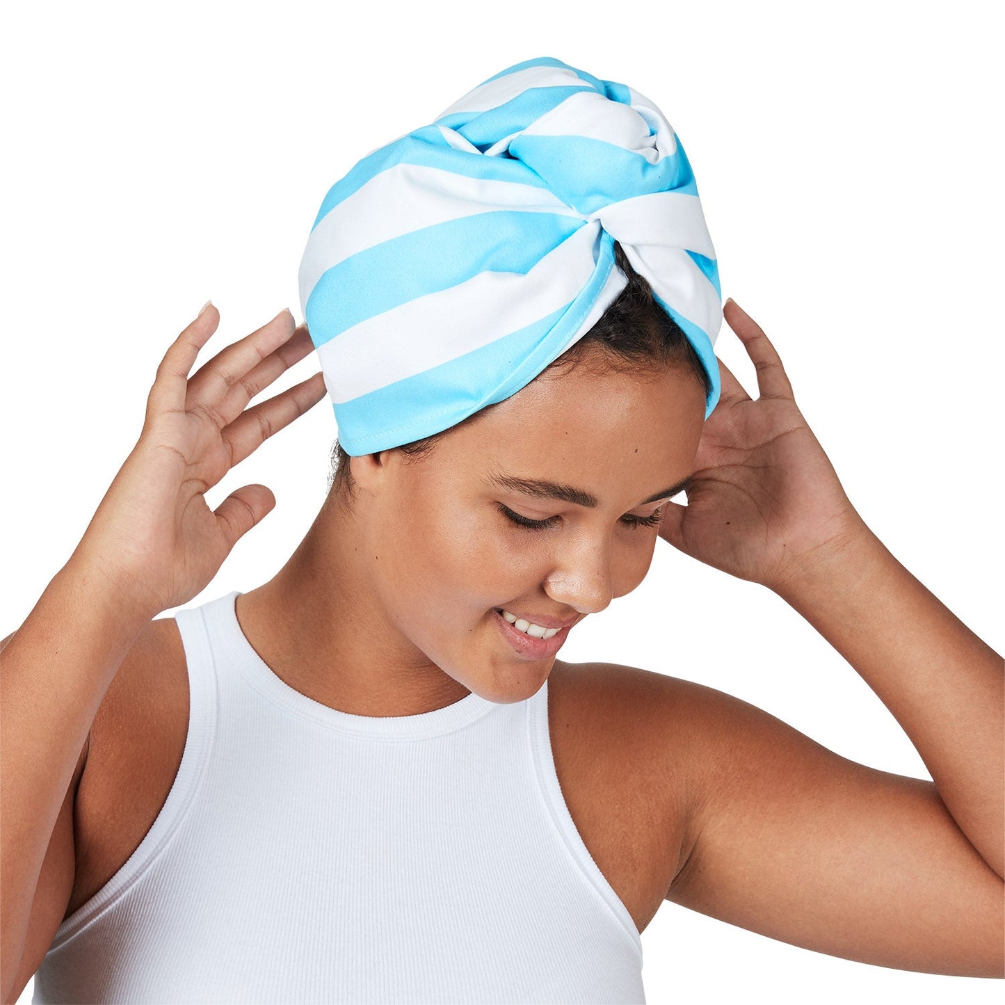 Tulum Blue - Avg Length/Fullness Hair Wrap
