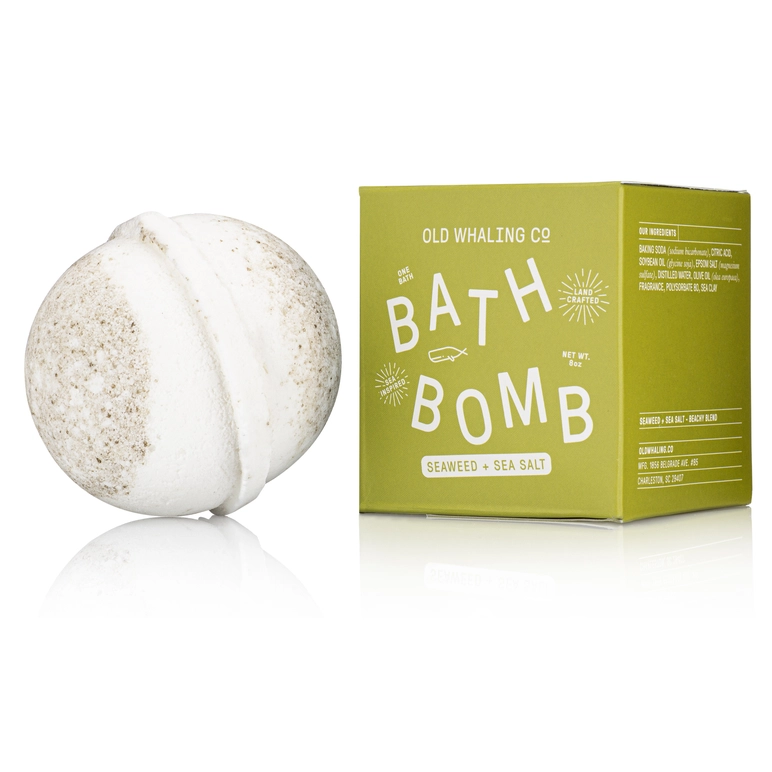 Seaweed + Sea Salt - Bath Bomb