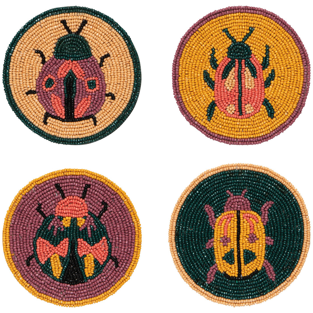 Amulet - Beaded Coasters