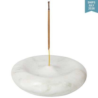 Onyx Marble Round Incense Holder
