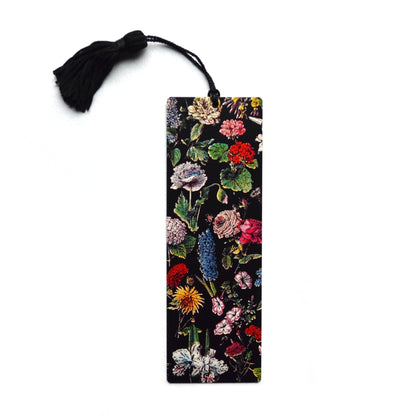Botanical Marbled Tassel Bookmark