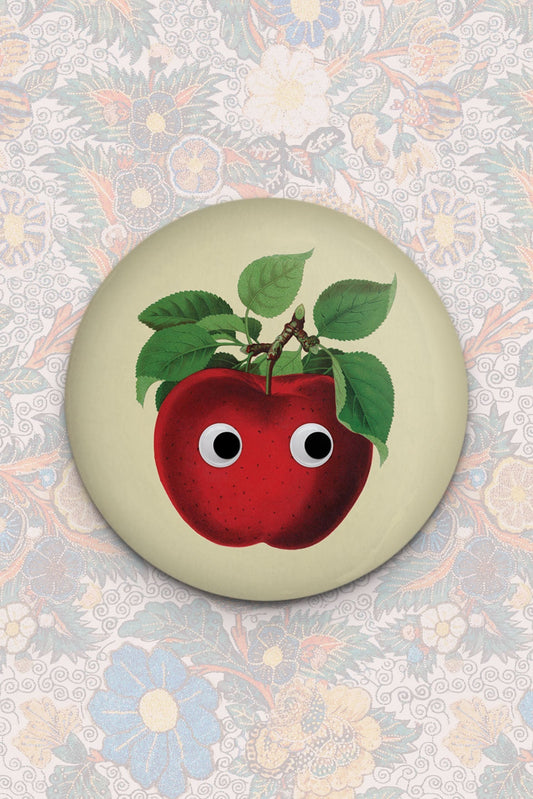 Googly Apple Magnet