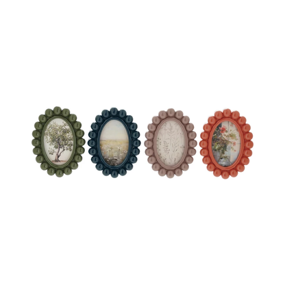 Magnetic Oval Ball Frame - 2x3 (4 Colors)