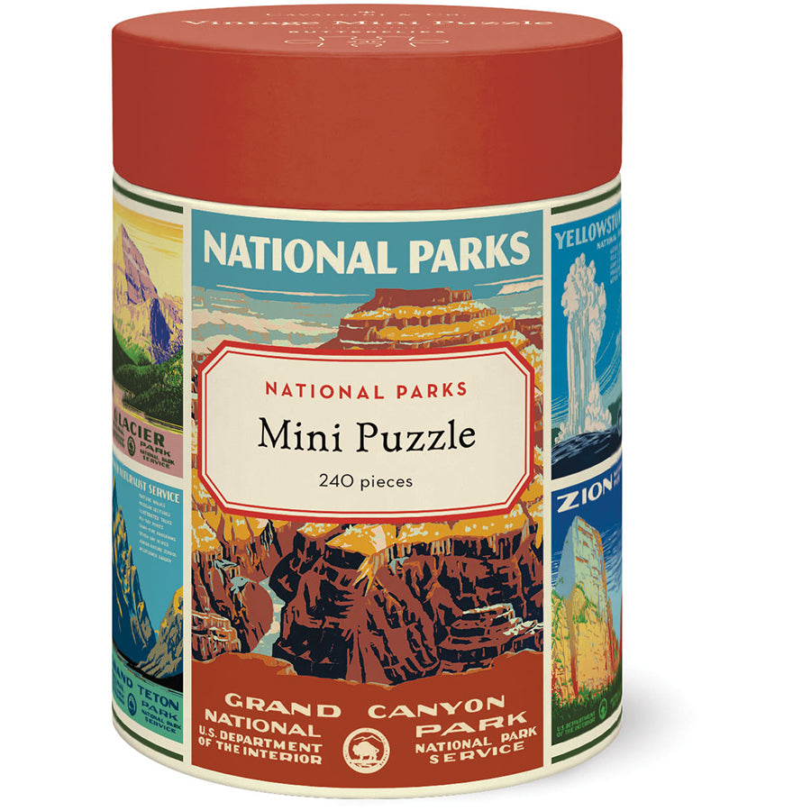 Vintage National Parks Mini Puzzle