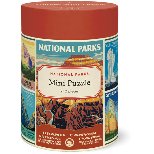 Vintage National Parks Mini Puzzle