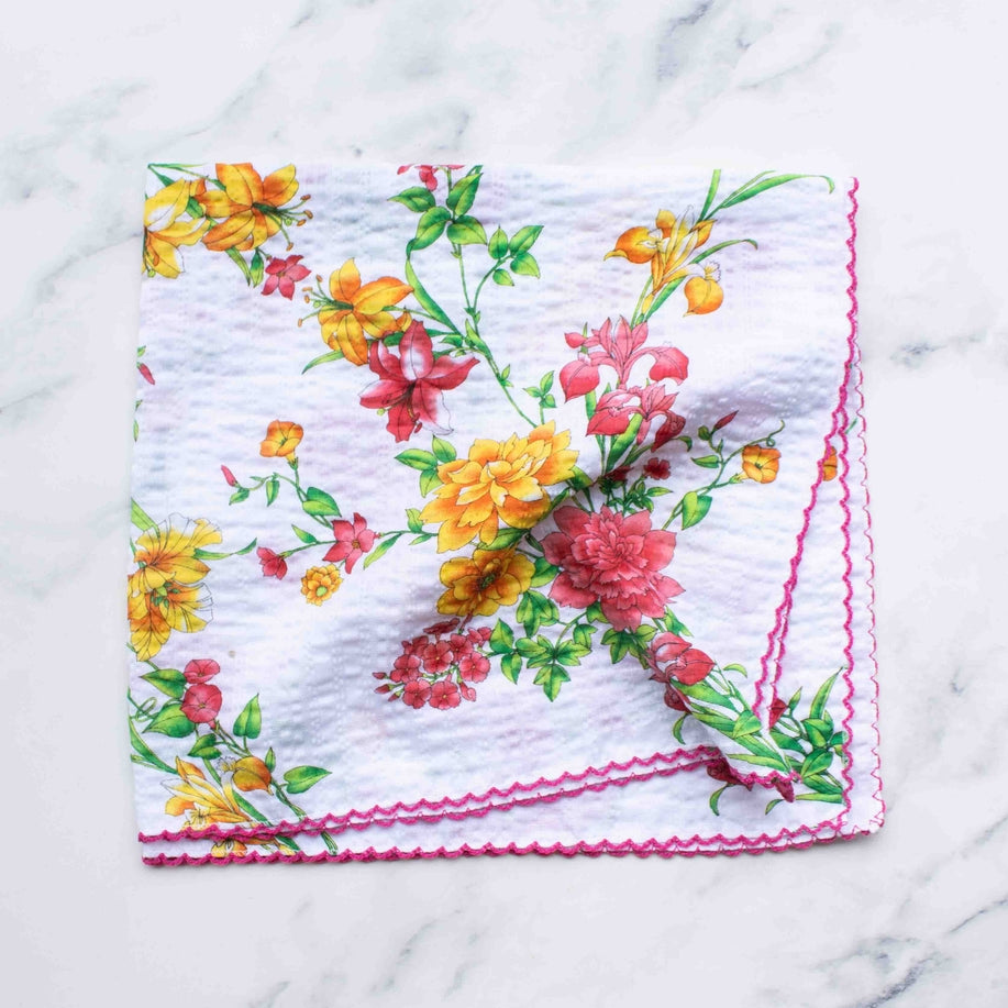 Garden Bloom Cotton Scarf