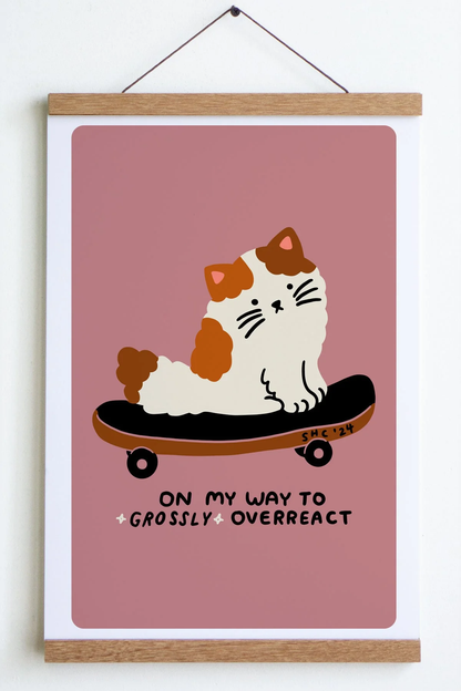 Overreact Print
