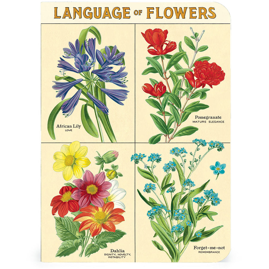 Language of Flowers Mini Notebooks