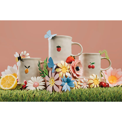 Cherry Embossed Mug