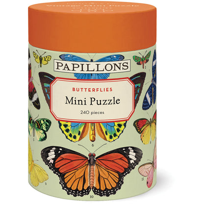 Vintage Butterflies Mini Puzzle
