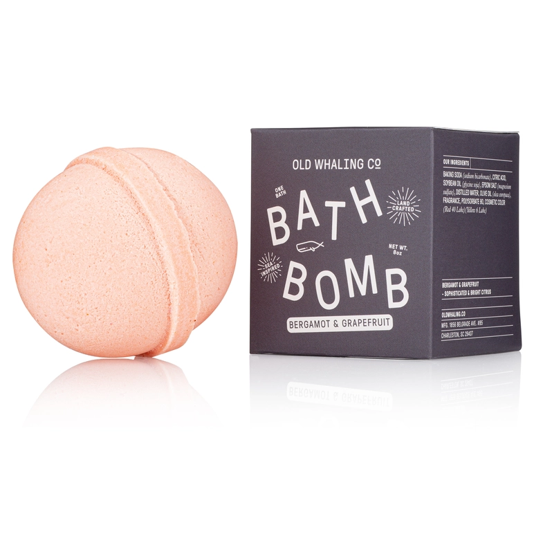 Bergamot + Grapefruit - Bath Bomb