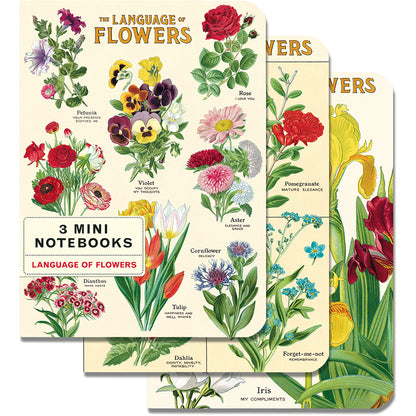 Language of Flowers Mini Notebooks