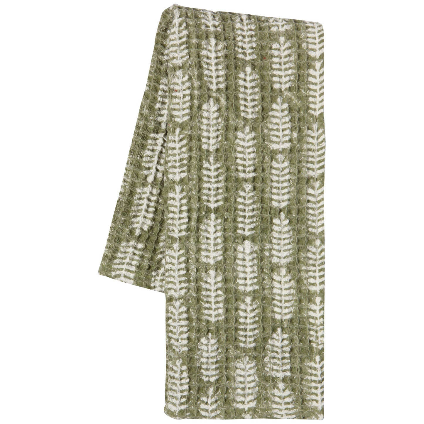 Fern Waffle Dish Towel