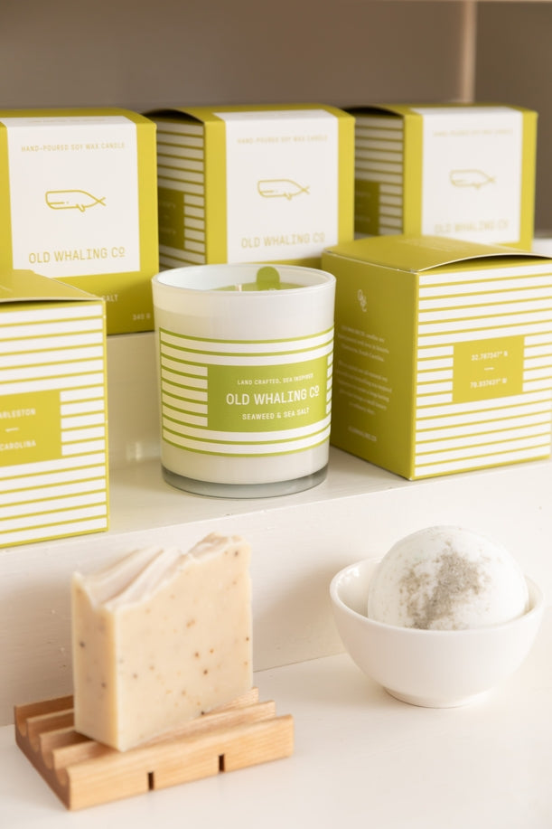 Seaweed + Sea Salt Candle