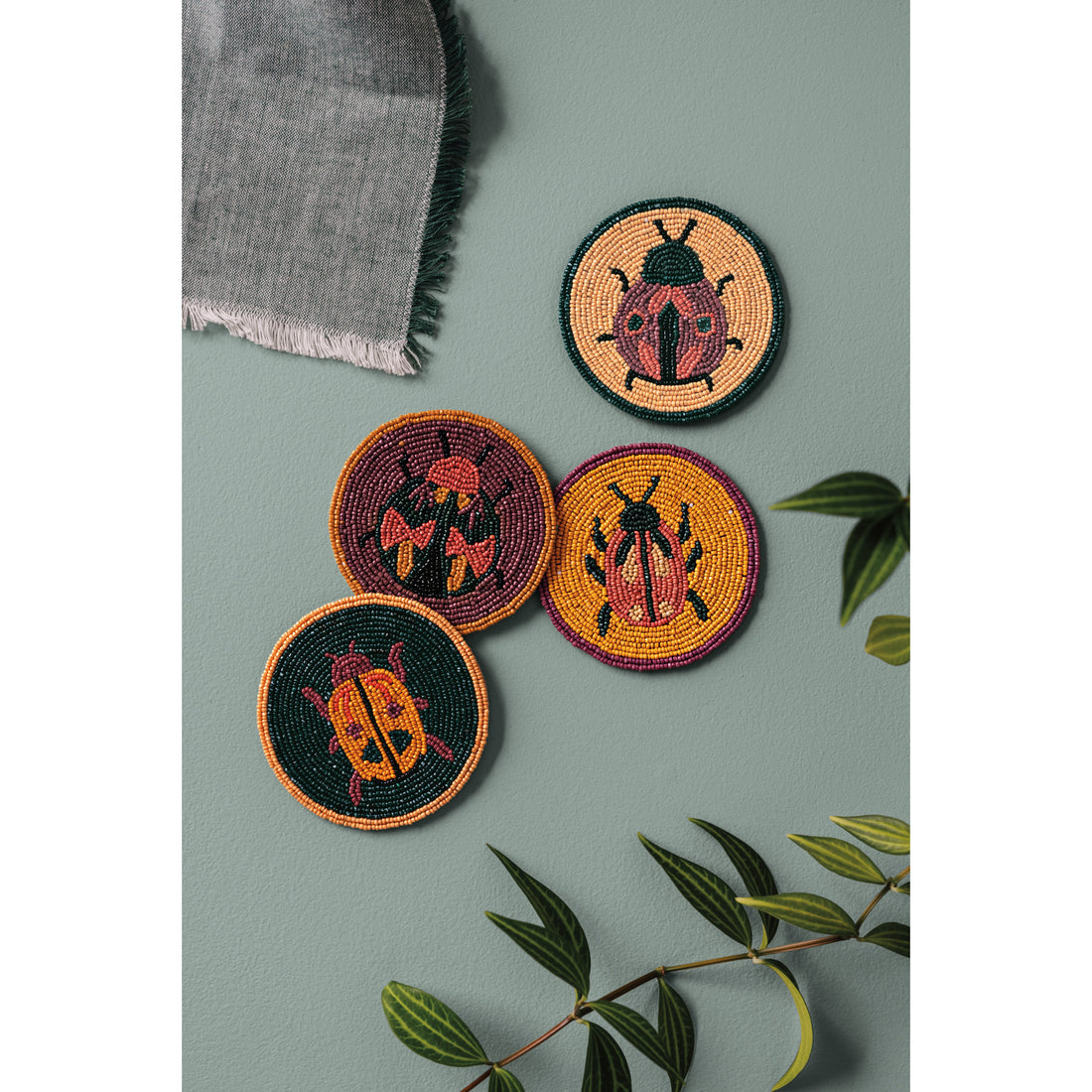 Amulet - Beaded Coasters