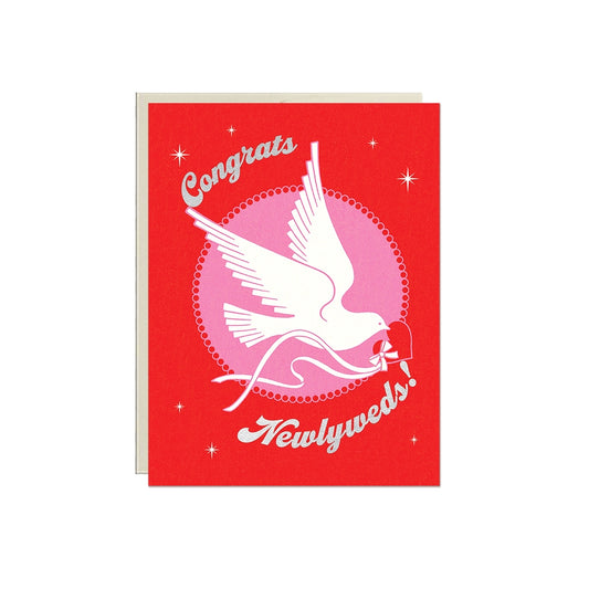 Congrats Newlyweds Wedding Card