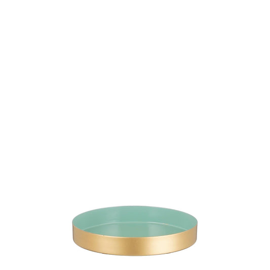Coloured Metal Candle Tray - Multiple sizes