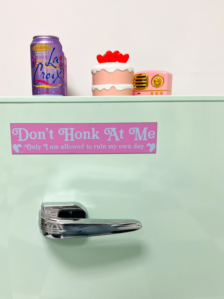 Don't Honk Bumper Magnet