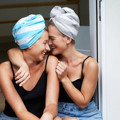 Tulum Blue - Avg Length/Fullness Hair Wrap