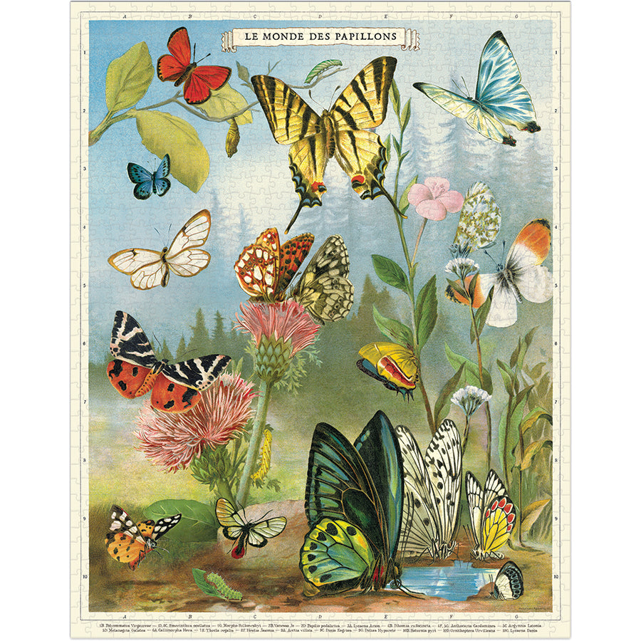 World of Butterflies Puzzle