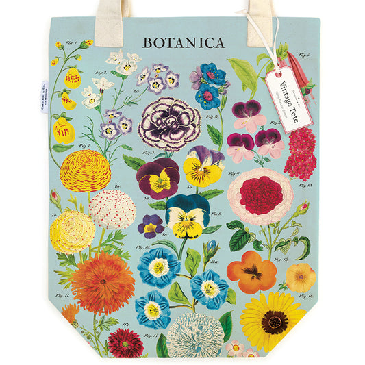 Cavallini Tote Bag - Botanica